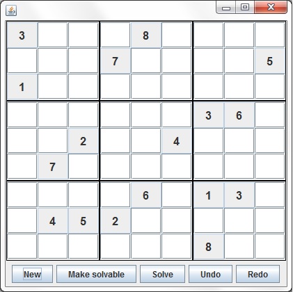 Sudoku, exempel