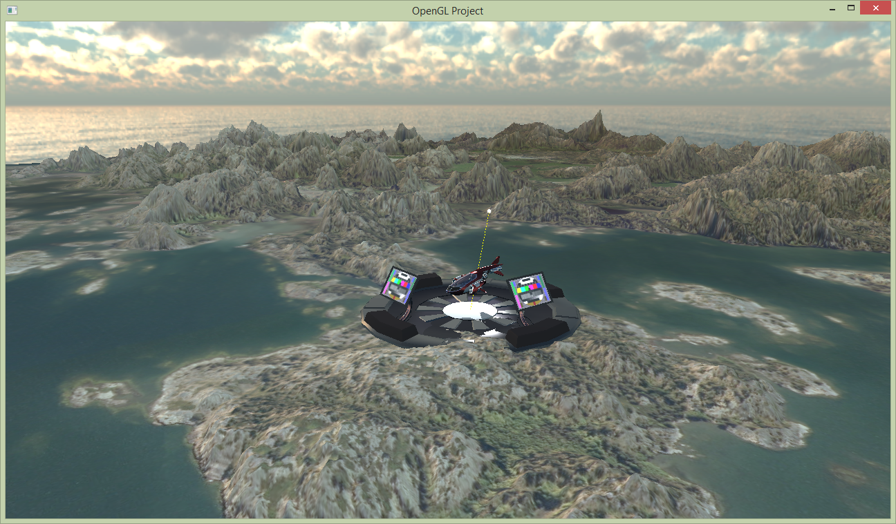 terrain height map