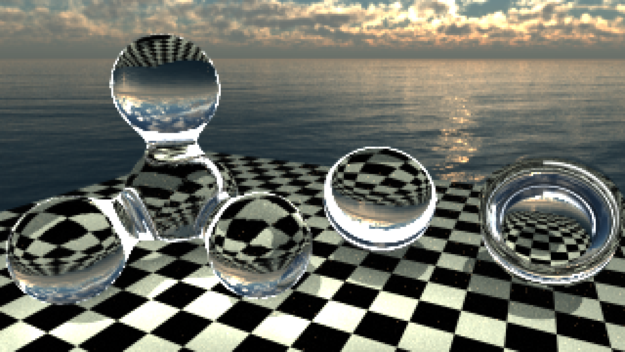 Refraction blob