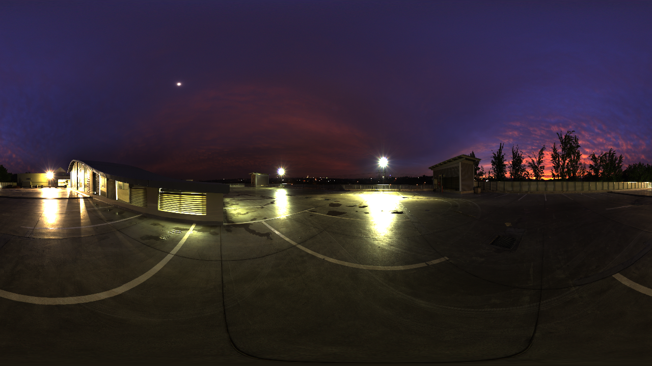 night environment map