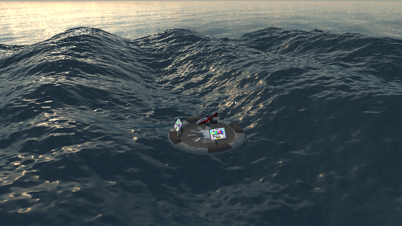 procedural water height map