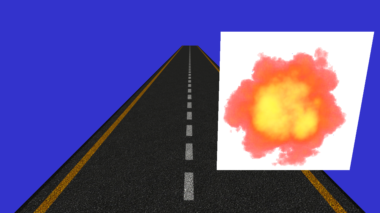 Opaque explosion